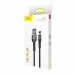 Кабель USB/Apple Lightning 1 м Baseus Cafule Cable Special Edition 2.4 А чорний