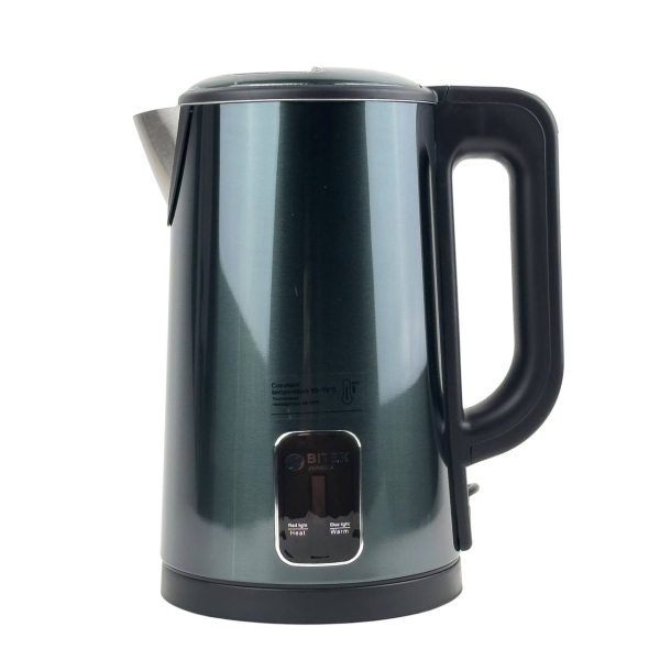 Електрочайник BITEK BT-7916B нержавіюча сталь 2.5 л синій