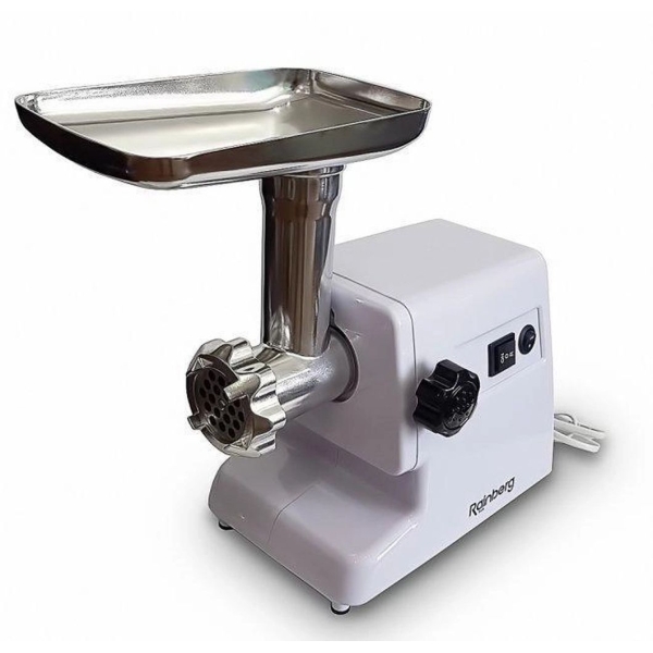 / М'ясорубка електрична шнекова Rainberg RB-671 3000Вт, білий