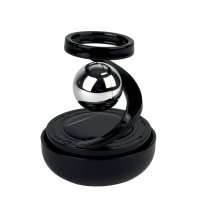 Ароматизатор для авто багаторазовий Левітація Vert-03 8.1 см сонячна батарея чорний