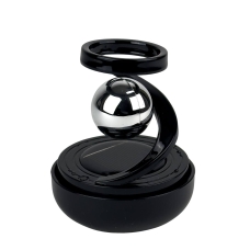 Ароматизатор для авто багаторазовий Левітація Vert-03 8.1 см сонячна батарея чорний