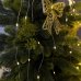 Світлодіодна гірлянда-нитка мідний дріт Кінський хвіст 400 LED Magic Lights крапля 2.5 м теплий білий