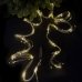 Світлодіодна гірлянда-нитка мідний дріт Кінський хвіст 400 LED Magic Lights крапля 2.5 м теплий білий