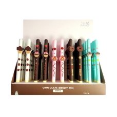 / Ручка гелевая "Десерты"0,5мм с запахом пирожных (40)