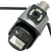 Камера відеоспостереження WIFI Dual Lens Zoom iCSee вулична поворотна з мікрофоном сірий