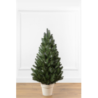 Штучна ялинка Лапландська SIGA GROUP лита в горщику 0.9 м зелений