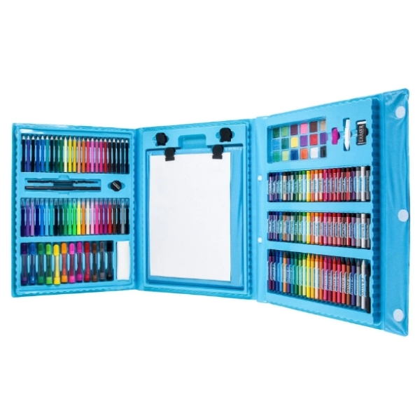 / Набор для детского творчества в чемодане из 208 предметов "Чемодан творчества"