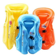 Надувний жилет для плавання, жовтий A968 new