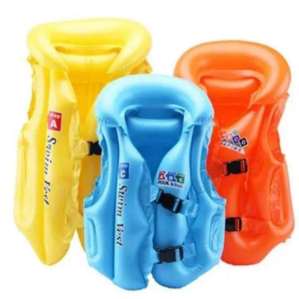 Надувний жилет для плавання, жовтий A968 new