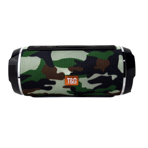 Колонка портативна T&G TG116 Bluetooth FM камуфляж
