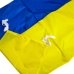 Прапор України горизонтальний 100 х 150 см на зав'язках жовтий з синім