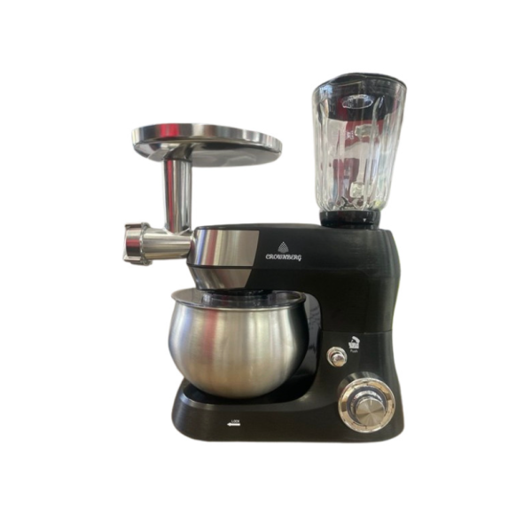 Кухонний комбайн Crownberg CB-3409 3в1 2600 Вт 5 л чорний