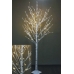 / Новогоднее декоративное светодиодное дерево гирлянда "Береза" 150 см 96 Led тёплый белый / Новогоднее декоративное светодиодное дерево гирлянда "Береза" 150 см 96 Led тёплый белый