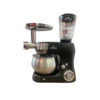 Кухонний комбайн Crownberg CB-3409 3в1 2600 Вт 5 л чорний