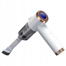 / Пилосос акумуляторний Q8 для сухого прибирання авто 120 Вт білий