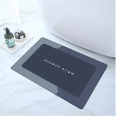 / Вологопоглинаючий килимок для ванної 40*60 см, прямокутний синій