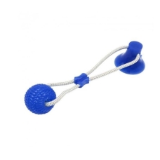 Жувальна іграшка для собак WM-60 на присосці синій