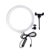 Кільцева лампа 26 см Livestreaming Lamp 3D USB LED RGB