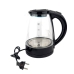 Електрочайник Masterberg NAC-007 скло 2 л чорний