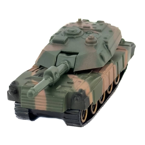 Іграшковий танк рухлива башня метал 7 см камуфляж