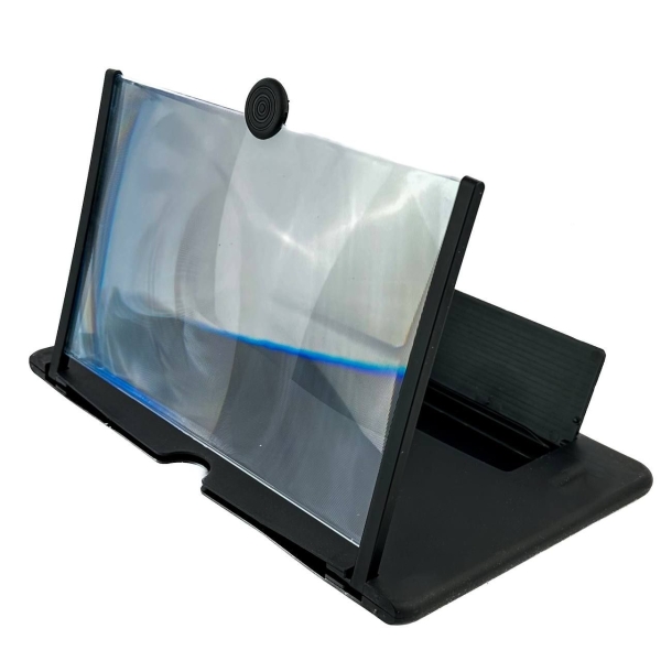 Збільшувач екрана телефона Video Amplifier 3D скло 26.5 х 18.5 см чорний