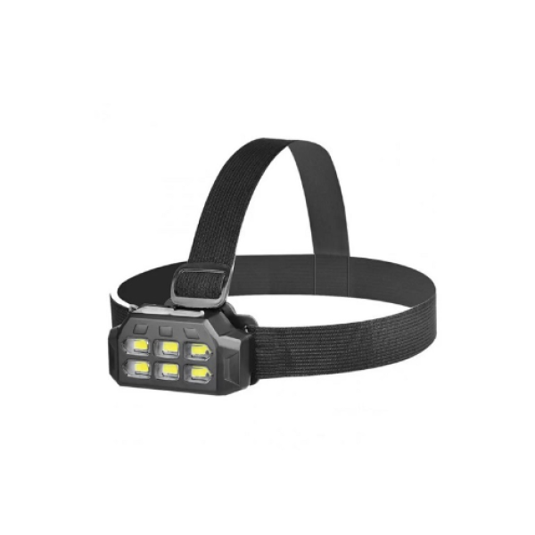 Ліхтар налобний світлодіодний Saiqi SQ 816 акумуляторний чорний