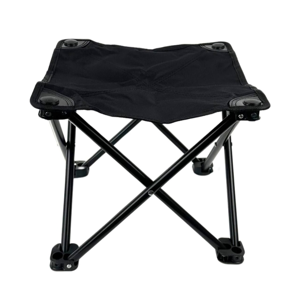 Стілець складаний з чохлом HX 32 х 32 х 28 см чорний