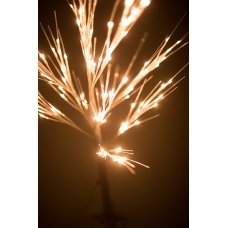 / Новогоднее декоративное светодиодное дерево белое гирлянда 150 см 96 Led тёплый белый