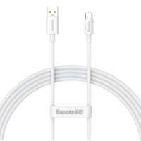 Кабель USB/Type-C 2 м Baseus Superior 100 Вт білий