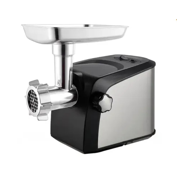 М'ясорубка електрична Crownberg CB-4216 з додатковими насадками 3200 Вт чорний зі сріблястим