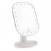 Дзеркало косметичне настільне з LED підсвіткою Cosmetie Mirror білий Дзеркало косметичне настільне з LED підсвіткою Cosmetie Mirror білий