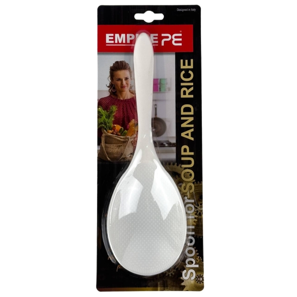 Ложка кухонна для мультиварки Empire EM-1100 Соло пластик 24 см білий