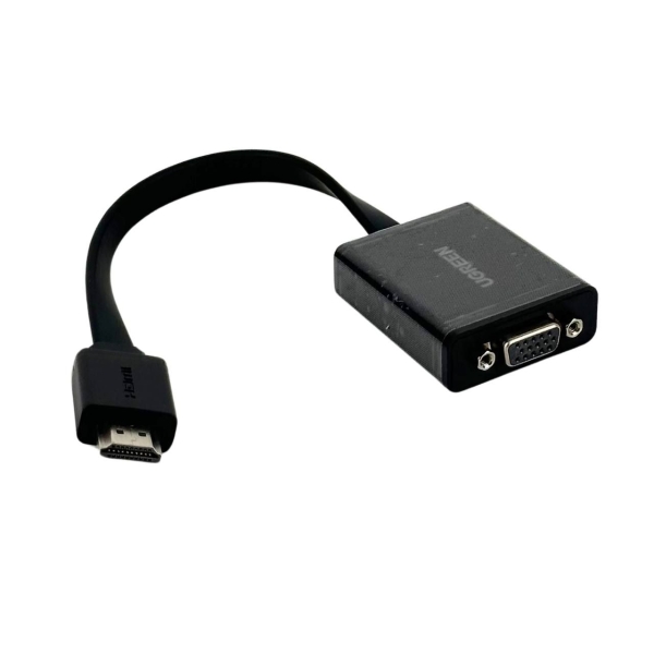 Перехідник HDMI M/VGA М 25 см UGREEN MM103 чорний Перехідник HDMI M/VGA М 25 см UGREEN MM103 чорний