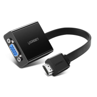 Адаптер UGREEN MM103 HDMI to VGA Converter 25cm (Black)  new