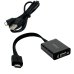 Перехідник HDMI M/VGA М 25 см UGREEN MM103 чорний