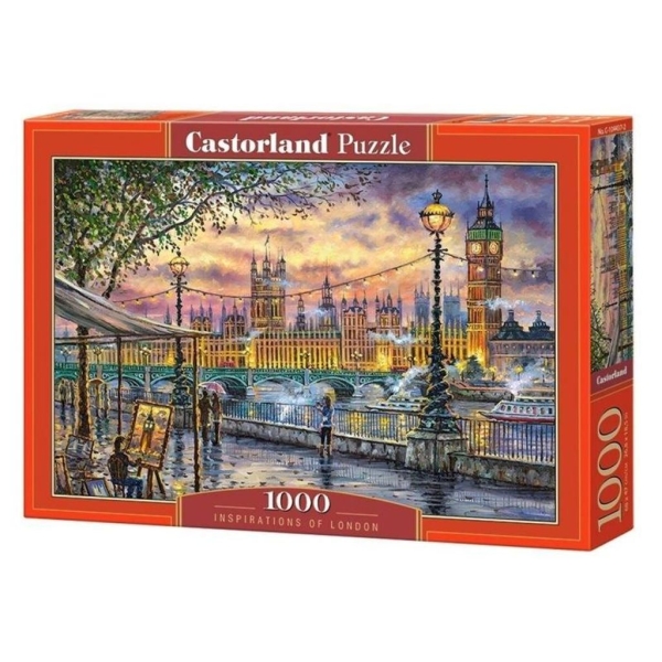 Пазли класичні 1000 елементів Castorland C-104437 Натхнення Лондона