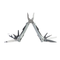 Мультитул 12в1 Sigma 4375431 нержавіюча сталь універсальний сріблястий