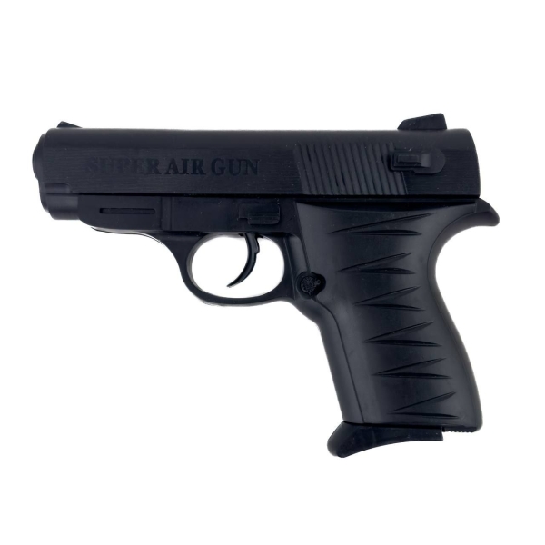 Дитячий пістолет 0621 з кулями 15 см чорний