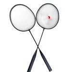 Гра Бадмінтон MS4935 метал 60 см чорний