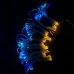 Світлодіодна гірлянда-завіса прозорий дріт 200 LED Magic Lights USB з пультом ліхтарики 3 х 2 м мульти
