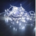 / Світлодіодна гірлянда-нитка білий дріт 200 LED Euro Led 14 м 8 режимів білий / Світлодіодна гірлянда-нитка білий дріт 200 LED Euro Led 14 м 8 режимів білий