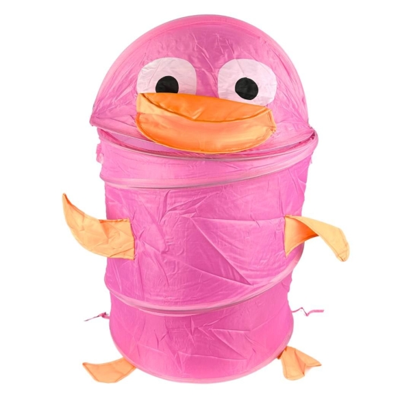 Кошик для іграшок 70 х 42 см Качка Technok Toys 0282 рожевий