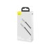 Кабель Type-C/Apple Lightning 1 м Baseus Cafule Series Metal 20 Вт чорний