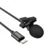 Мікрофон конденсаторний петличний HOCO L14 Lavalier Apple Lightning для смартфона чорний Мікрофон конденсаторний петличний HOCO L14 Lavalier Apple Lightning для смартфона чорний