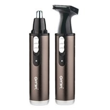 Тример універсальний Gemei GM-3112 2в1 коричневий