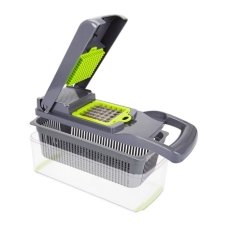 Овочерізка багатофункціональна 12 в 1 Грей ( шт ) 3355 new