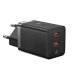 Зарядний блок живлення 2хType-C Baseus GaN5 Pro Fast Charger 40 W 12 V 1.67 A чорний