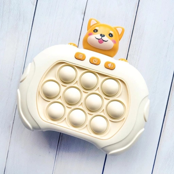 Іграшка Поп-Іт електронна приставка 209В лисичка бежевий