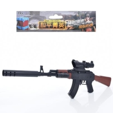 / Автомат 2025-1 лазер, на батарейках, пластикові кулі