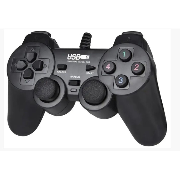 / Проводной геймпад для ПК PS-208 USB Черный